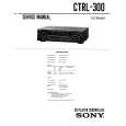 SONY CTRL-300 Service Manual cover photo
