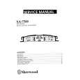 SHERWOOD XA-7500 Service Manual cover photo