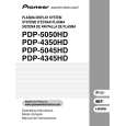 PIONEER PDP-4345HD Owner's Manual cover photo