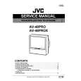 JVC AV48PRO Service Manual cover photo