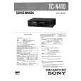 SONY TC-K410 Service Manual cover photo