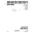 SONY MDR-E817V Service Manual cover photo
