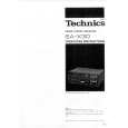TECHNICS SA-X30 Owner's Manual cover photo