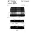 KENWOOD KAC1023 Owner's Manual cover photo