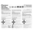 PIONEER BDC-203/KBXV/5 Owner's Manual cover photo