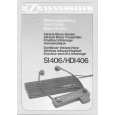 SENNHEISER SI 406 HDI 406 Owner's Manual cover photo