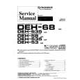 PIONEER DEH-635 Owner's Manual cover photo