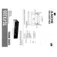 SONY TCFX335 Service Manual cover photo