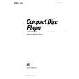 SONY CDP-208ESD Owner's Manual cover photo