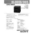 SONY XOD101CD Service Manual cover photo