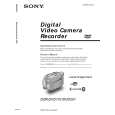 SONY DCRDVD201 Owner's Manual cover photo