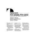 NAKAMICHI RX-202 Owner's Manual cover photo