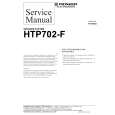 PIONEER HTP702-F Service Manual cover photo