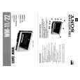 SONY WM11 Service Manual cover photo