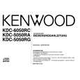KENWOOD KDC-5050RA Owner's Manual cover photo