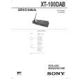 SONY XT100DAB Service Manual cover photo
