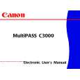 CANON C3000 Owner's Manual cover photo