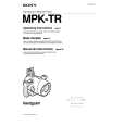 SONY MPK-TR Owner's Manual cover photo