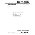 SONY RMVL700S Service Manual cover photo