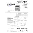 SONY HCDCP333 Service Manual cover photo