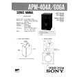 SONY APM606A Service Manual cover photo