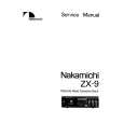 NAKAMICHI ZX-9 Service Manual cover photo