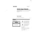SONY SRSPC3DW Owner's Manual cover photo