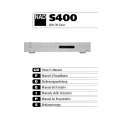 NAD S400 Owner's Manual cover photo