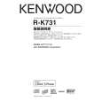 KENWOOD R-K731 Owner's Manual cover photo