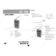 SONY ICF210L Service Manual cover photo