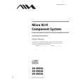 AIWA XREM550 Owner's Manual cover photo