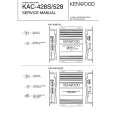 KENWOOD KAC428 Service Manual cover photo