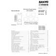 SANYO DCSTS750 Service Manual cover photo