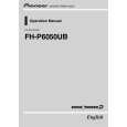 PIONEER FH-P6050UB/XJ/ES Owner's Manual cover photo