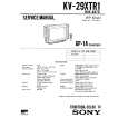 SONY KV29XTR1 Service Manual cover photo