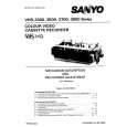 SANYO VHR3500 Service Manual cover photo