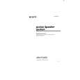 SONY SRSPC300D Owner's Manual cover photo
