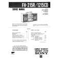 SONY FH215R Service Manual cover photo