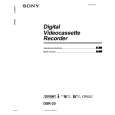 SONY DSR25 Owner's Manual cover photo