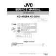 JVC KDAR560 Service Manual cover photo