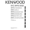 KENWOOD KFC-WPS1300D Owner's Manual cover photo