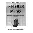 FISHER PH70 Service Manual cover photo