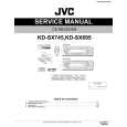 JVC KDSX695 Service Manual cover photo