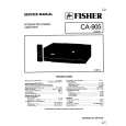 FISHER CA-905 Service Manual cover photo