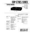 SONY CDPC79ES Service Manual cover photo