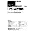 PIONEER LDV200 Service Manual cover photo