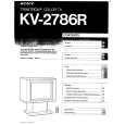 SONY KV-2786R Owner's Manual cover photo