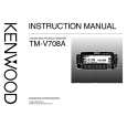 KENWOOD TM-V708A Owner's Manual cover photo