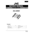 JVC KSAX504 Service Manual cover photo