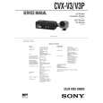 SONY CVXV3/ P Service Manual cover photo